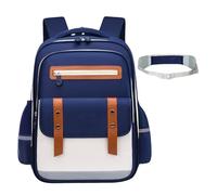 Mochilas de preescolar, bolsas de escuela primaria para niños | Capas impermeables para estudiantes | Pack de días de escuela primaria de viaje casual reflectante para la guardería, el asi