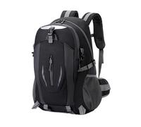 Mochilas De Senderismo Y Trekking,40L Mochila Ligera Para Camping - Impermeable Gran Capacidad Organizador para Senderismo Montañismo Ciclismo Deportes De Verano, Negro, riferimento alla