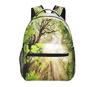 Mochilas De Viaje Árbol Botánico Brillando Al Sol Mochila Escolar Casual Bolsa De Viaje Clásico Bolsa De Deporte para Senderismo Viaje Camping
