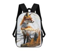 Mochilas De Viaje Lindas Impresas En 3D Spirit of The Golden Highlands Mochila Escolar Para Niños, Mochila Informal Para Exteriores, Mochilas De Moda Informales Para Niños Para Niñas 17inch