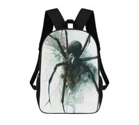Mochilas De Viaje Lindas Impresas En 3D Watercolor Spider Illustration Mochila Escolar Para Niños, Mochila Informal Para Exteriores, Mochilas De Moda Informales Para Niños Para Niñas 17inch