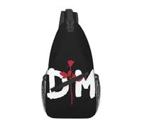 Mochilas electrónicas personalizadas Cool Rock Depeche Cool Mode Sling bandolera para hombres, bolsas de hombro para viajar en bicicleta