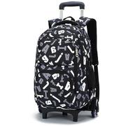 Mochilas Escolares con Ruedas Colegio Mochilas Escolares Niña Niños Grande Bolsas Escolares 6 Ruedas Trolley Bag Mochila Infantil