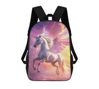 Mochilas Escolares Infantiles Impresas En 3D 17inch Magical Unicorn Fantasy Art Print Mochila De Viaje Ligera Mochila Para Libros Niños Niños Niñas Mochila Escolar