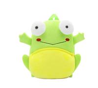 Mochilas Escolares - Mochila De Animales para Niños Bonita Mochila Escolar con Dibujos Animados Bordados para Niños Y Niñas Ligera Y Duradera para Viajes (Green1 One Size)