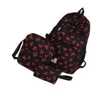Mochilas Estéticas para Niña Conjunto De con Lazos Informales Gran Capacidad Mochila Viaje Bolso Escolar para Estudiante 3 Uds.
