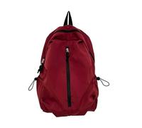 Mochilas fotográficas Senderismo Versátil para el trabajo diario, negocios y uso. Diseño espacioso, ideal para trajes, jeans y ropa casual. Mochilas con soporte para caña, rojo, Talla única