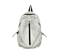 Mochilas fotográficas Senderismo Versátil para el trabajo diario, negocios y uso. Diseño espacioso, ideal para trajes, jeans y ropa casual. Mochilas con soporte para caña, Blanco, Talla única