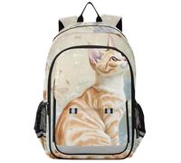 Mochilas geniales para niñas de 8 a 12 años: mochilas de gran capacidad para jóvenes en varios colores - Chic Singapura Cats A River