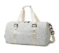 Mochilas Gimnasio Bolsa De Gimnasio De 18 Pulgadas, Bolsa De Lona Deportiva para Hombres Y Mujeres con Compartimento Húmedo Y Compartimento para Zapatos Bolsa Gym Hombre(B)