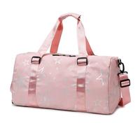 Mochilas Gimnasio Bolsa De Gimnasio De 18 Pulgadas, Bolsa De Lona Deportiva para Hombres Y Mujeres con Compartimento Húmedo Y Compartimento para Zapatos Bolsa Gym Hombre(C)