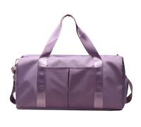 Mochilas Gimnasio Bolsa De Lona Weekender, Bolsa De Viaje De Mano, Bolsa De Gimnasio, Compartimento para Zapatos con Bolsillo Húmedo, Resistente Al Agua Bolsa Gym Hombre(G)