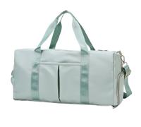 Mochilas Gimnasio Bolsa De Lona Weekender, Bolsa De Viaje De Mano, Bolsa De Gimnasio, Compartimento para Zapatos con Bolsillo Húmedo, Resistente Al Agua Bolsa Gym Hombre(D)