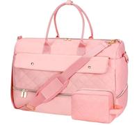 Mochilas Gimnasio Bolsa De Viaje con Compartimento para Zapatos, Bolsa De Viaje para Pasar La Noche con Bolsa De Aseo Bolsa Gym Hombre(D)