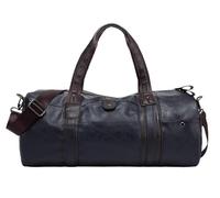 Mochilas Gimnasio Bolsa De Viaje De Piel Sintética Vintage De 19 Pulgadas, Bolsa De Gimnasio para Hombres Y Mujeres, Resistente Al Agua Bolsa Gym Hombre(B)