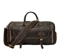 Mochilas Gimnasio Bolso De Fin De Semana De 20 Pulgadas para Hombres, Bolso Grande para Pasar La Noche, Bolso De Viaje con Compartimento para Zapatos Bolsa Gym Hombre(B)