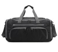 Mochilas Gimnasio Bolso De Viaje De 20 Pulgadas para Hombres, Bolso De Viaje con Compartimento para Zapatos, Bolso De Noche para Mujeres Bolsa Gym Hombre(D)