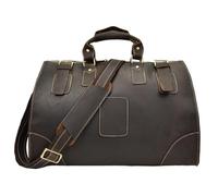 Mochilas Gimnasio Bolso De Viaje De Cuero De 17 Pulgadas para Equipaje De Viaje, Maleta De Gimnasio, Bolso De Noche para Fin De Semana para Hombres Bolsa Gym Hombre