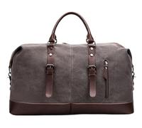 Mochilas Gimnasio El Bolso del Fin De Semana 22inch para Los Hombres De Las Mujeres, Petate del Viaje, PU De La Lona Continúa El Bolso De Noche Bolsa Gym Hombre(A)
