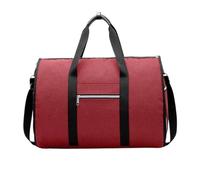 Mochilas Gimnasio Petate para Ropa para Viajes 2 En 1, Portatrajes para Viajes De Negocios, Bolso De Viaje Plegable Bolsa Gym Hombre(D)