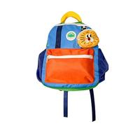 Mochilas infantiles 1 año mochila preescolar para niños y niñas, mochila infantil pequeña para niños de 3 a 6 años, mochila infantil con estampado de animales para guardería, azul, L