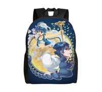 Mochilas informales de Magi The Labyrinth of Magic, mochilas para estudiantes, mochilas con estampado,