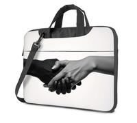 Mochilas para laptop Unity In Diversity: A Handshake Of Two Cultures - Mochila de mano para portátil de 16 pulgadas, Color, 29x40cm