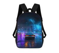 Mochilas Para Niños 17inch Mochila City Lights And Thunderstorms -1 Mochila Impresa En 3D Para La Escuela Mochila De Moda Mochilas De Viaje Mochilas Escolares Para La Escuela O Para Viajar