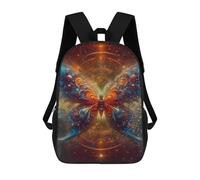 Mochilas Para Niños 17inch Mochila Cosmic Butterfly Decorative Painting Mochila Impresa En 3D Para La Escuela Mochila De Moda Mochilas De Viaje Mochilas Escolares Para La Escuela O Para Viajar