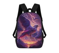 Mochilas Para Niños 17inch Mochila Eagle Lightning Storm Fantasy Artwork Mochila Impresa En 3D Para La Escuela Mochila De Moda Mochilas De Viaje Mochilas Escolares Para La Escuela O Para Viajar