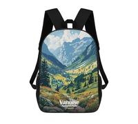 Mochilas Para Niños Vanoise National Park France Landscape Art Mochila Escolar Para Niños Mochila De Viaje Mochila Escolar Para Estudiantes Bolsa Para Libros Y Material Escolar Mochilas Escolares 17in
