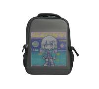 Mochilas para Ordenador Portátil Pantalla Programable Control De Aplicaciones Led Impermeable Bolsa Led Mochilas De Viaje para Motocicleta