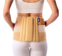 Mochilero | Cinturón de soporte para la espalda | Alivio del dolor de espalda - Aparato de grado médico para el dolor crónico con doble movimiento. Marca de confianza desde 1963 - UNISEX