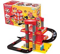 Mochtoys Garaje antideslizante parking para niños 3 niveles con carretera