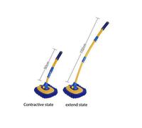 (Mocio blu 1 pz) Il mocio speciale AKZZ destinado al lavaggio dell'auto non danneggia il corpo; retráctil