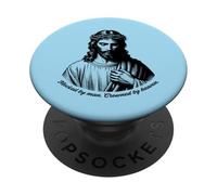 Mock By Men Crowned By Heaven Declaración PopSockets PopGrip Adhesivo