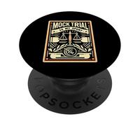 Mock Trial Is My Sport Law School Debate Lawyer |---- PopSockets PopGrip Adhesivo