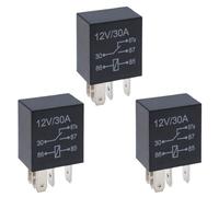 MOCNT 3 Piezas Relé de Coche 12V 30A SPDT 5 Pines Automóvil Relé Tarea Pesada Automático Interruptor de Relé Abierto Cerrado Contactor Relé Eléctrico