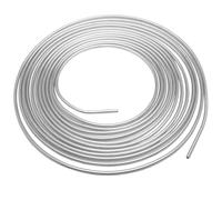 MOCNT 4,75mm Tubo de Freno para Auto 3/16" Kit de Línea de Freno Manguera de Freno Recubierta de Plata Zinc Reemplazo Automóvil Tubería de Freno Aceite Combustible 7,6m