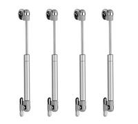 MOCNT 4 Piezas 80N Pistones a Gas Muelle de Gas Resortes de Gas Hidráulico Puertas Bisagra Armario Amortiguador Puertas Elevación Neumática Muebles Cocina Plata 80KG