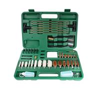 MOCNT 58 Piezas Kit de Limpieza de Pistola Kit de Limpieza para Rifles de Aire Kit de Limpieza Armas Cepillos Calibre Botella Aceite .12Ga .20Ga .22Cal .270 .40Cal .45Cal