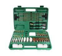 MOCNT 58 Piezas Kit de Limpieza de Pistola Kit de Limpieza para Rifles de Aire Kit de Limpieza Armas Cepillos Calibre .12Ga .20Ga .17Cal .22Cal .270 .30Cal .38Cal .40Cal .45Cal