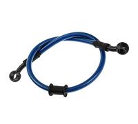 MOCNT 90cm Tubo de Freno de Moto Latiguillo de Aceite Freno para Motocicleta Manguera de Tubo de Embrague Freno Reforzado Hidráulico Acero Trenzado Línea de Tubo Motocross Azul
