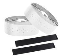MOCNT Cinta de Manillar de Bicicleta PU Cinta de Manillar de Carretera Ciclismo Cinta de Esponja Autoadhesivas Absorción Impactos Cómoda Cinta para Manillar Blanco