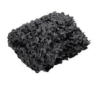 MOCNT Red de Camuflaje Negro Red de Camuflaje del Ejército Malla Camuflaje Red Caza Acampar Sombrilla Ciego Decoración Cubierta Coche Sombra Camuflaje Protección 2m x 5m