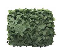 MOCNT Red de Camuflaje Verde Red de Camuflaje del Ejército Malla Camuflaje Red Caza Acampar Sombrilla Ciego Decoración Cubierta Coche Sombra Camuflaje Protección 4m x 4m