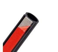 MOCNT Tira de Sello para Puerta de Coche 8 Metros Tira de Sellado para Puerta Forma D Autoadhesiva Goma de Sellado Burletes Impermeable Junta de Goma Banda 10mm x 8mm