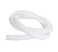 MOCNT Tubo Corrugado Coche Flexible Alambre Tubo Corrugado Cerrado Organizador de Cable Conducto Cables Gestión Protección Manguera Blanco Exterior 13mm Longitud 15Metros