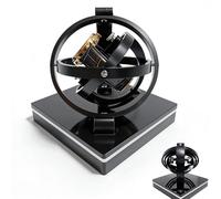 Mocoli Máquina Enrolladora De Relojes, Pivote de Reloj Automático Turner Autónomo Equipo Rotativo Soporte De Exhibición Portátil para Relojes Mecánicos De Cuerda Automática (Negro,160-180mm)
