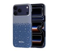 MOCOLL - Funda para iPhone 17 con MagSafe, imán integrado, protección contra caídas de grado militar, a prueba de golpes, color azul (iPhone 17 Pro Max)